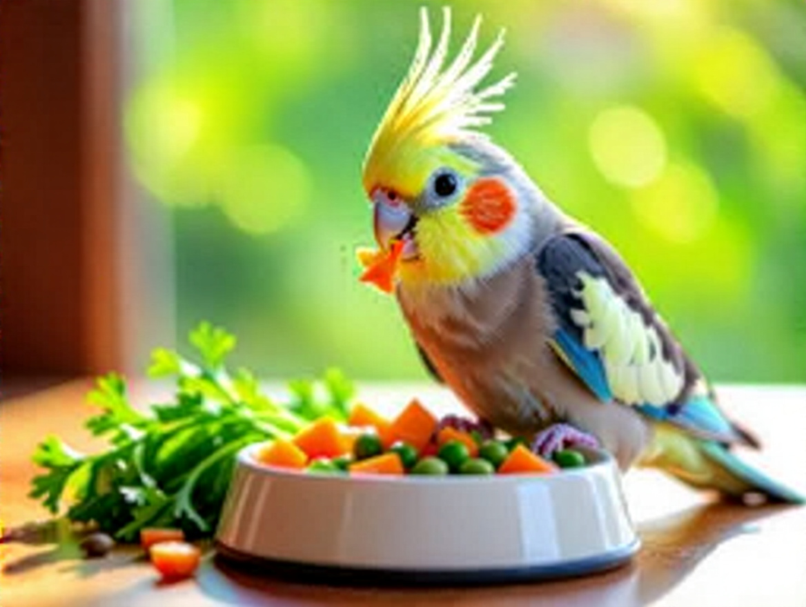 Alimentação adequada para calopsitas