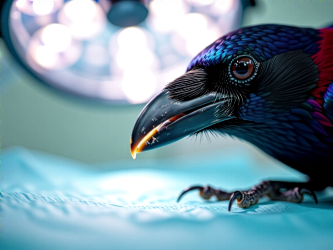 Problemas de bico e unhas em aves