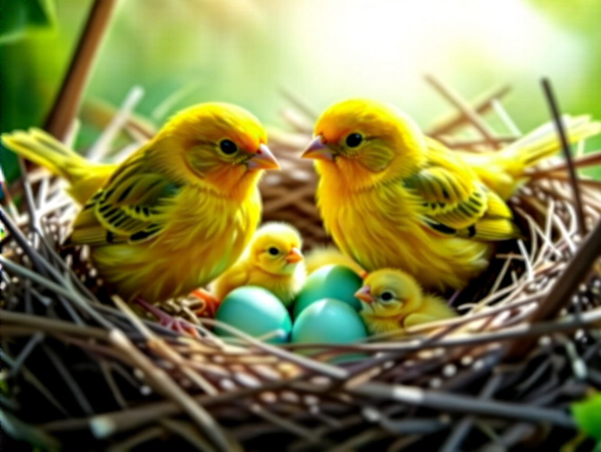 Reprodução de canários: cuidados essenciais