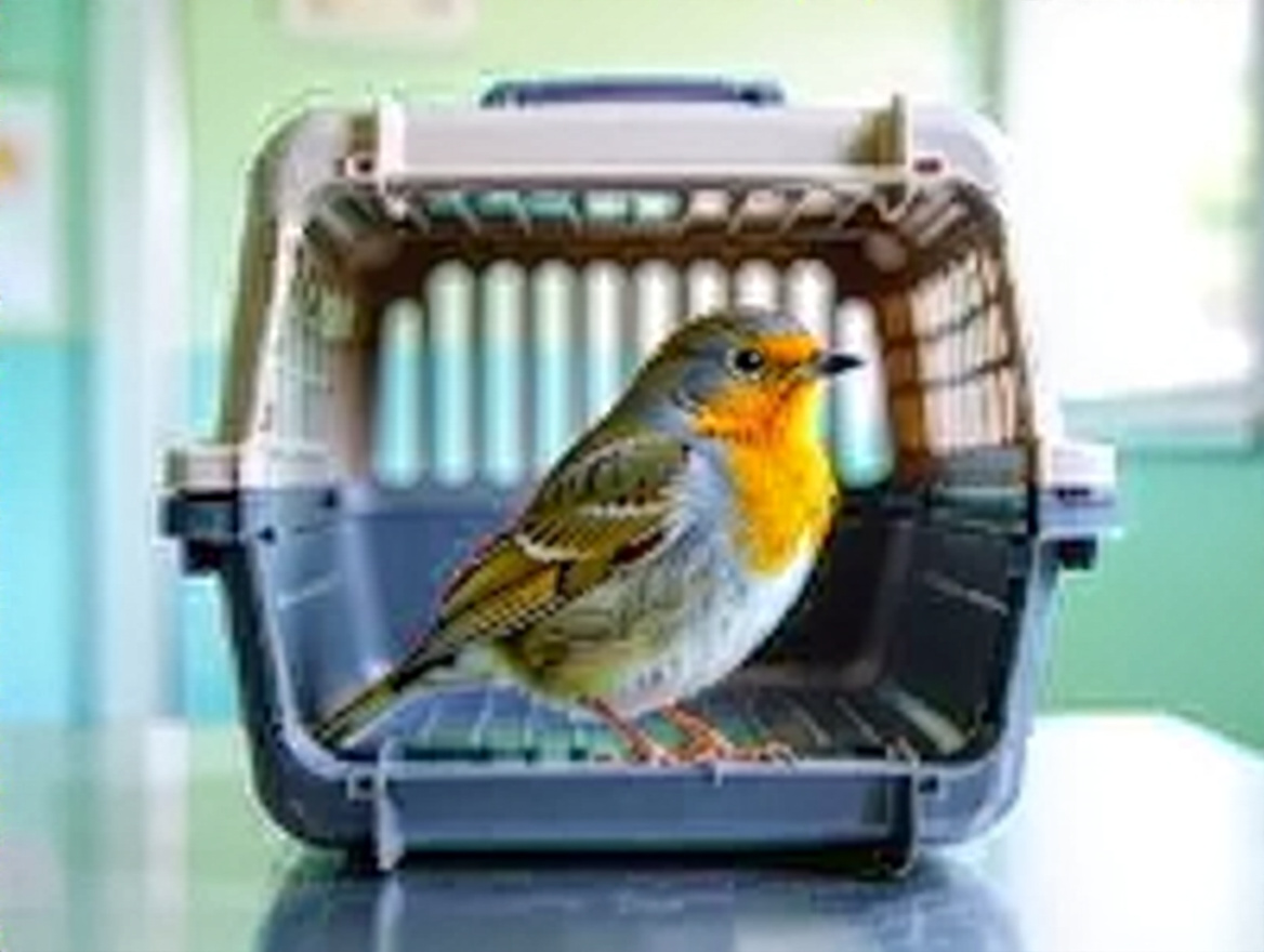 Transporte seguro de aves