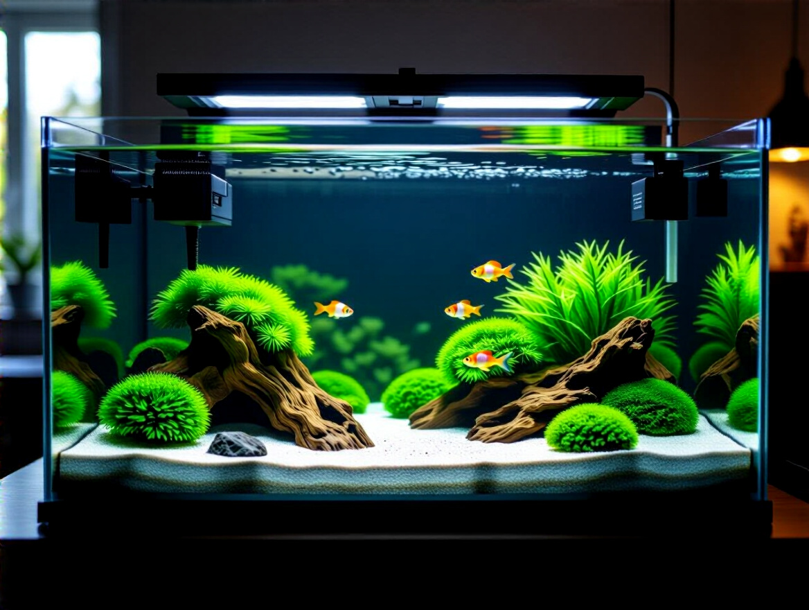 Qualidade da água em aquários de água doce