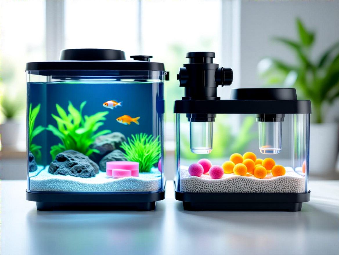 Filtragem eficiente em aquários