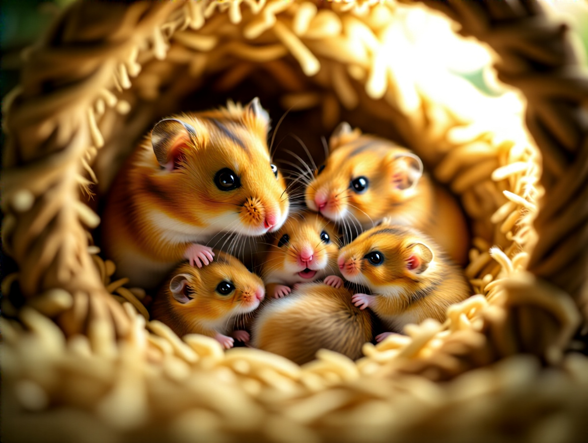 Reprodução responsável de hamsters