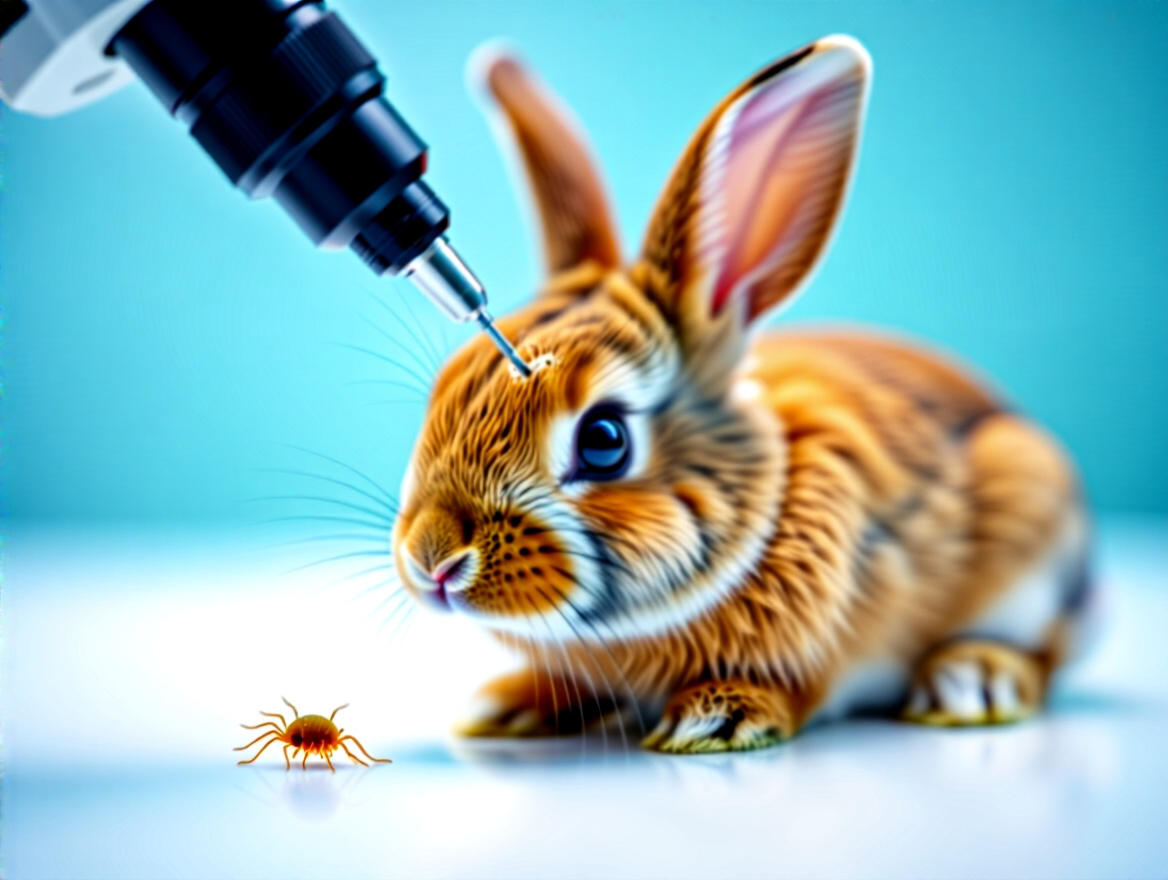 Parasitas em coelhos e roedores