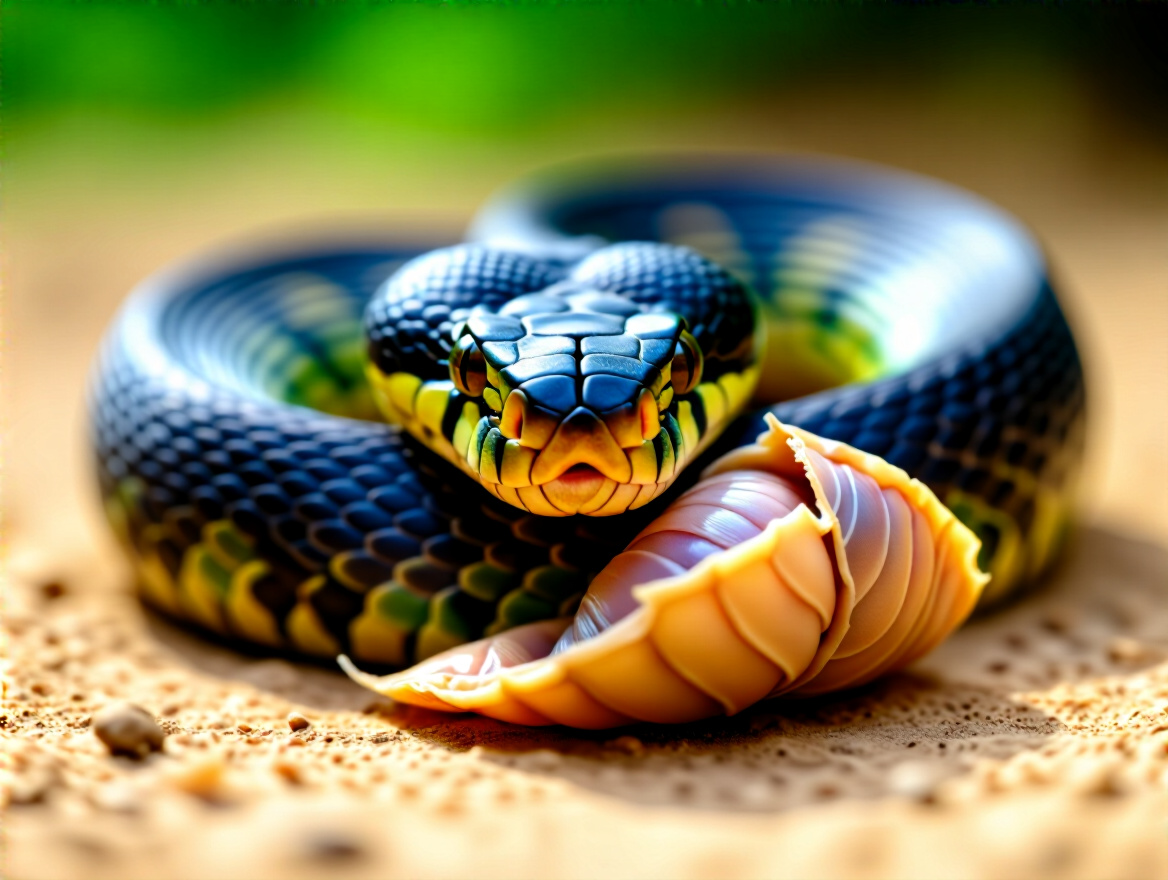 Ecdise (troca de pele) em répteis