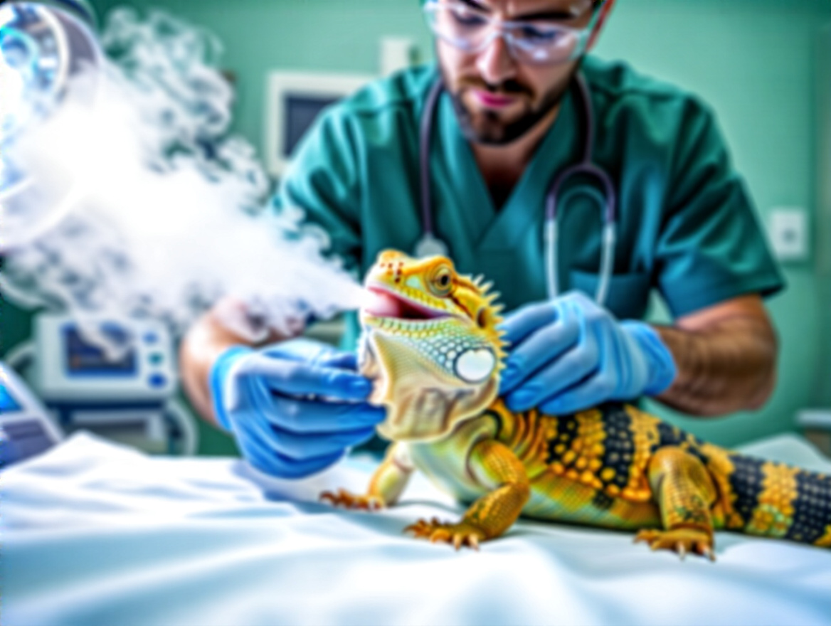 Infecções respiratórias em répteis