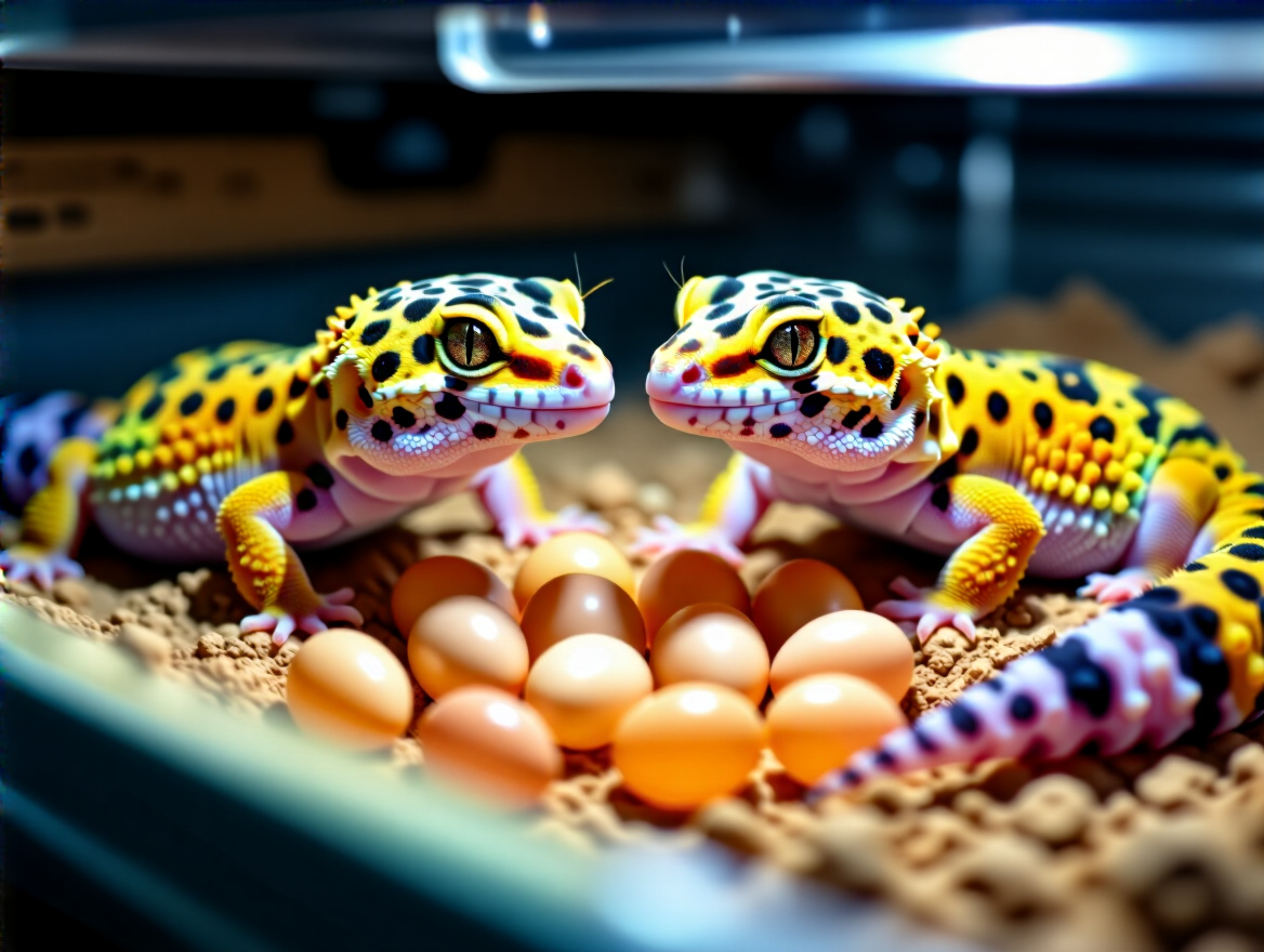 Reprodução de leopard geckos